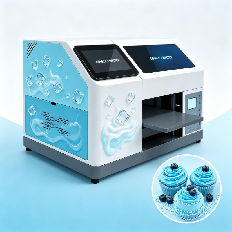 Commercial Printing & Packaging Pvt Ltd Photos - Digitale Kuchendruckmaschine mit essbarer Tinte, Vollfarbdruck,