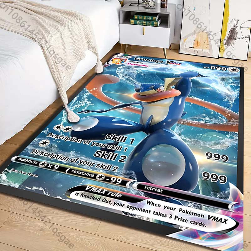 Commercial Printing & Packaging Pvt Ltd Photos - 1 Stück Pokémon Greninja Karten-Druckteppich für
