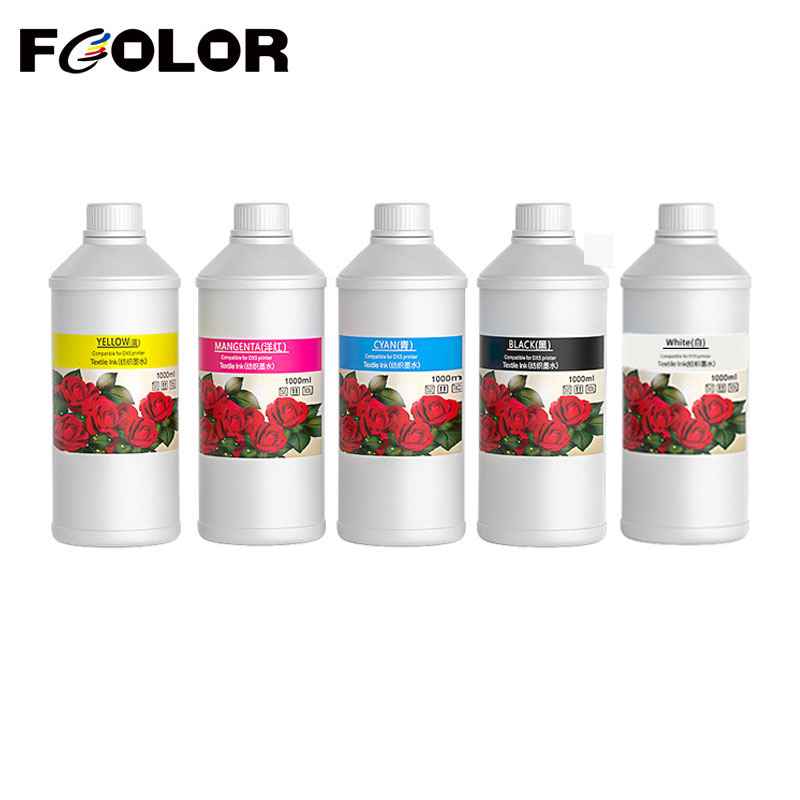 Direct To Garment Ink - Fcolor 1000ML DTG-Tinte, Textilfarbe für den