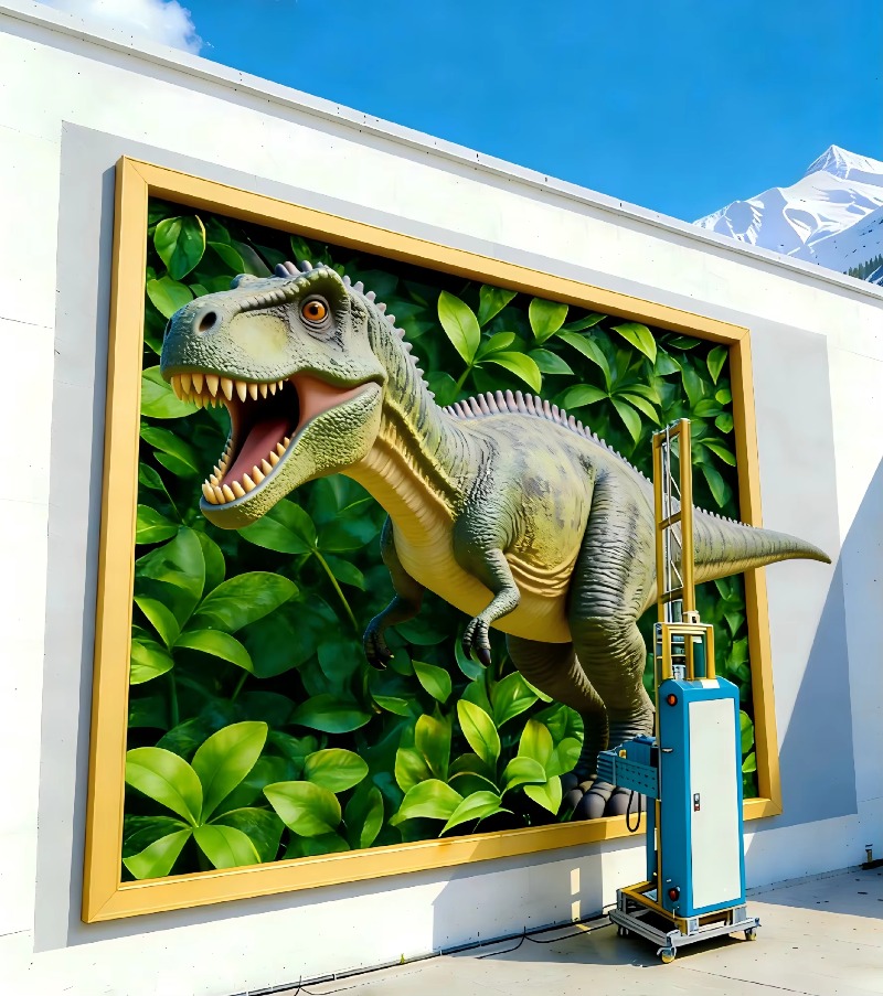 Maßgeschneiderte Wanddruckmasc – Commercial Wall Printing Machine Bewertung und Preis